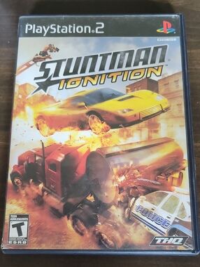 Sony PlayStation 2 Stuntman Ignition – Yellow Sports Car Cover